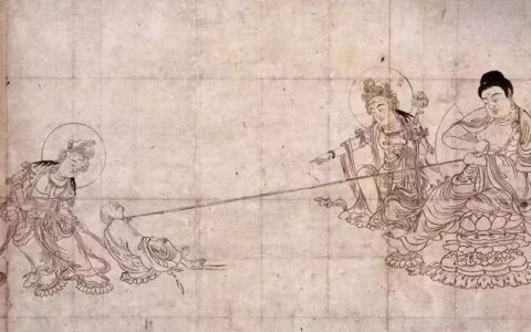 說《阿彌陀鉤召圖》